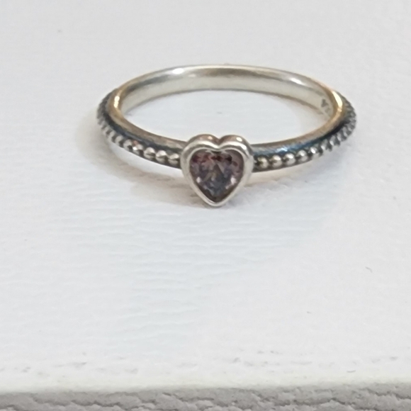 Pandora Ring Clear One Love Size 52 - Picture 1 of 7